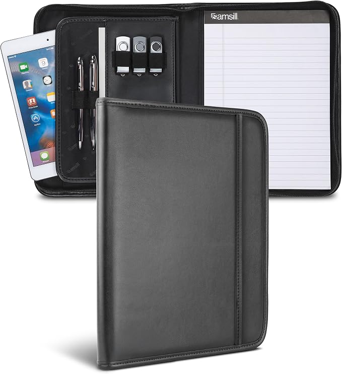 Samsill Professional Padfolio, Faux Leather Junior Portfolio by Samsill