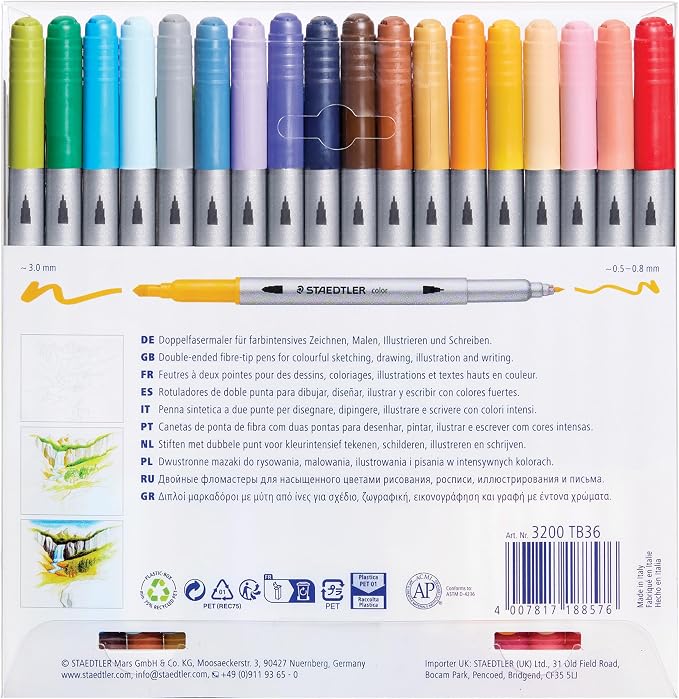 Staedtler Double Ended Markers - Image 2