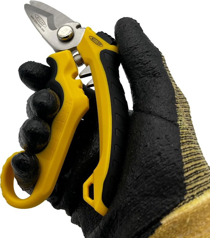 Miller KS‑3 Angle‑Head Kevlar Scissors & Cable Cutter – Fiber Optic Shears - Image 2