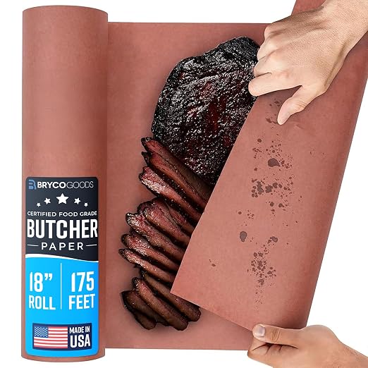 Bryco Goods Pink Butcher Paper Roll 18"x175' by BrycoGoods