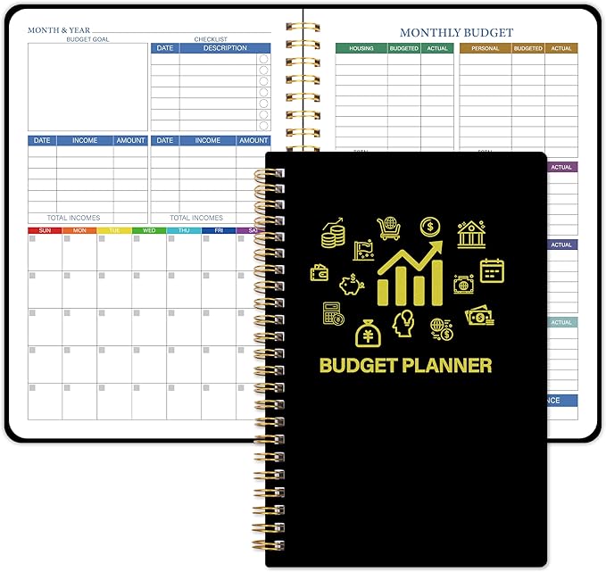 Budget Planner - Monthly Financial Planner Organizer by KamoyPlanner