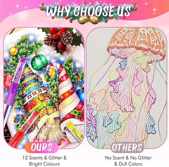 Niutop Coloured Pen Stocking Stuffers - Image 3