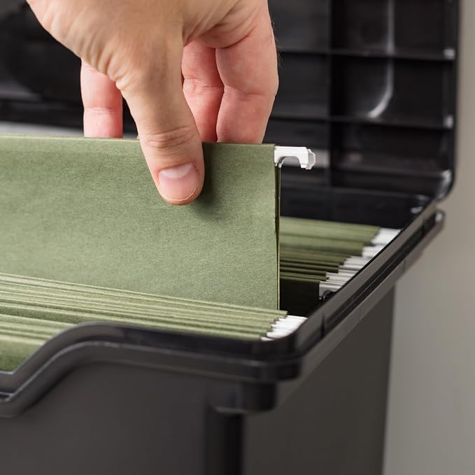 IRIS USA File Box with Lid File Organizer - Image 6