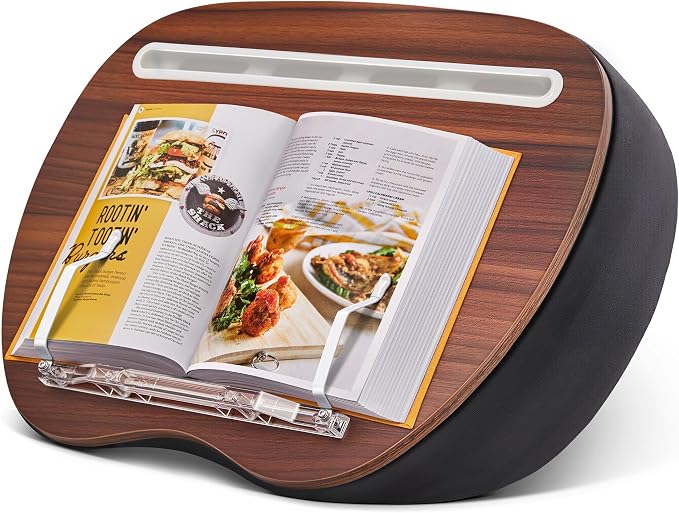 JARLINK Lap Beanbag Book Stand, Hands-Free Reading Pillow Stand by JARLINK