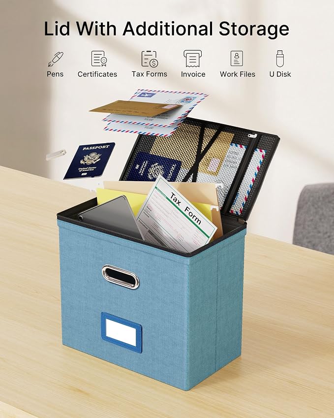 Oterri 1 Pack File Organizer Boxes - Image 2