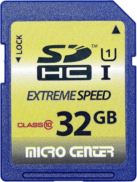 32GB Class 10 SDHC Flash Memory Card Full Size SD Card USH-I U1 Trail Camera by INLAND