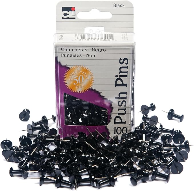 Charles Leonard Push Pins by CharlesLeonard