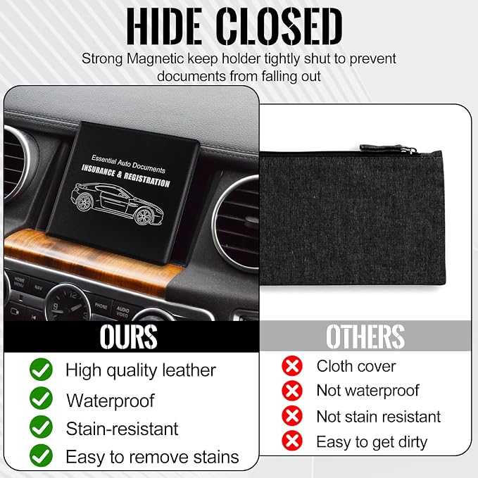 REGUICORP Registration and Holder, Auto Essential Holder, Interior Accessories - Image 4