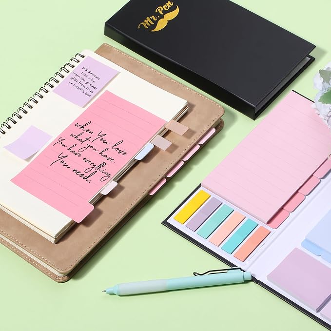 Mr. Pen- Sticky Notes Set, 410 Pack, Ruled | Dotted & Blank Notes - Image 8