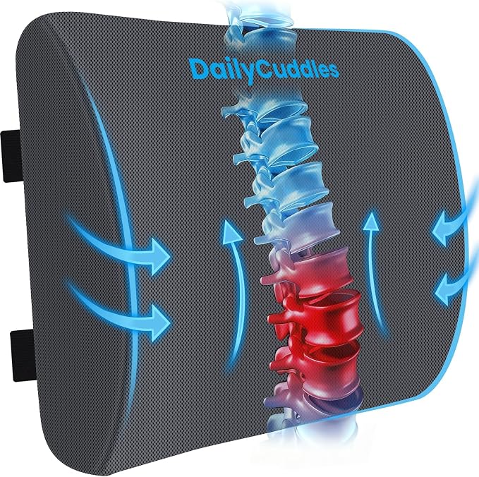 Lumbar Support Pillow for Office Chair Back Support by Unknown