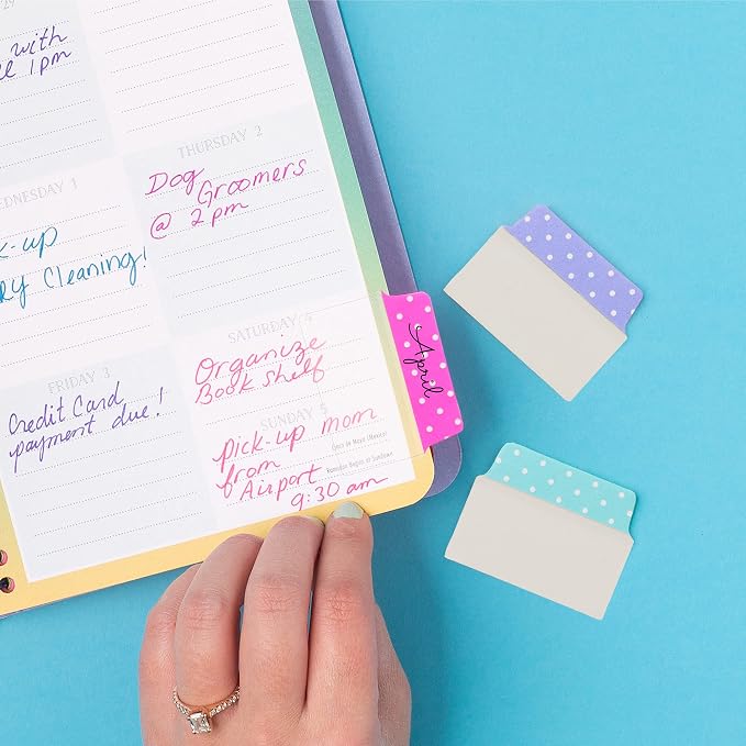 Avery Multiuse Ultra Tabs, 2-Side Writable, 24 Repositionable Tabs - Image 8