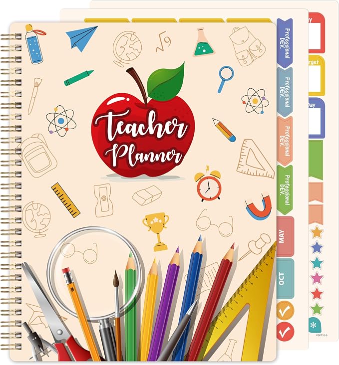 Teacher Planner by Journaltastic