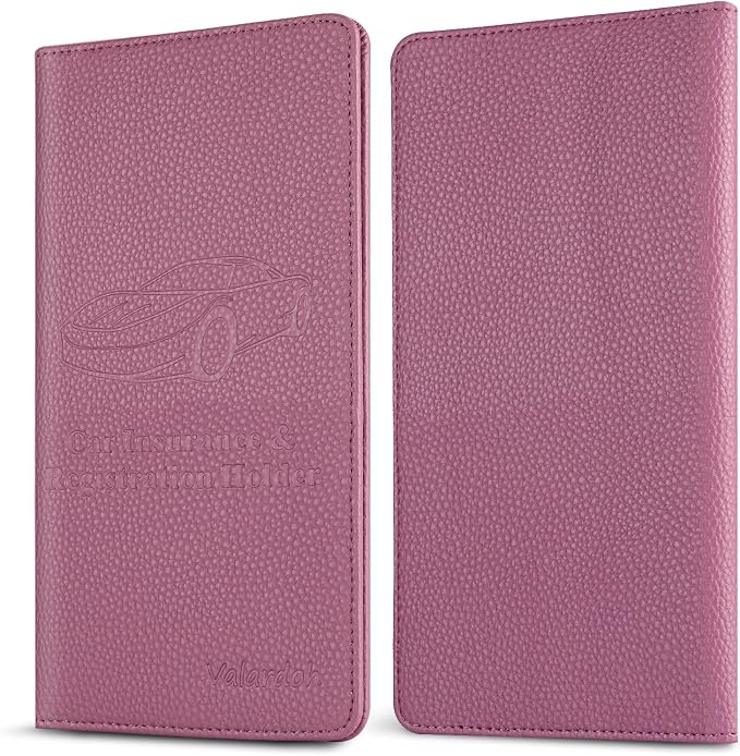 Valardoh Premium Car Registration and Insurance Card Holder, Car Document Holder - Image 5