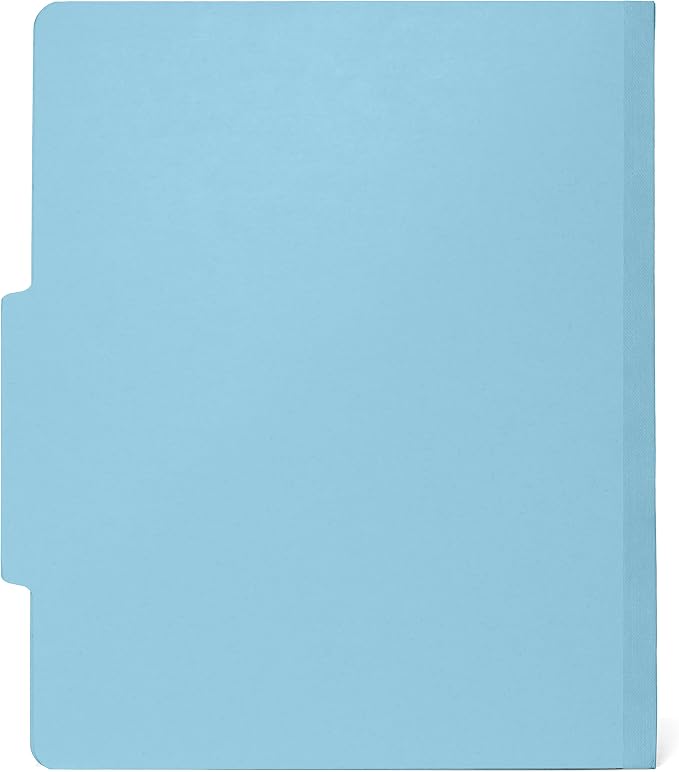 10 Blue Classification Folders - Image 4