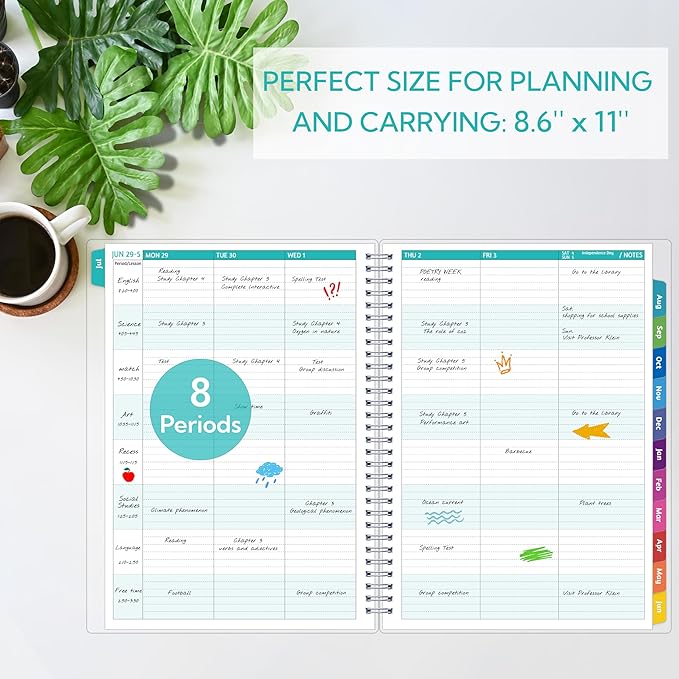 GoiUnlt Teacher Planner 2026-2027, JUL. 2026 – JUN. 2027, Lesson Planner - Image 4