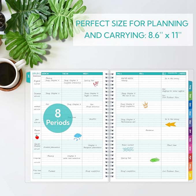 GoiUnlt Teacher Planner 2026-2027, JUL. 2026 – JUN. 2027, Lesson Planner - Image 4