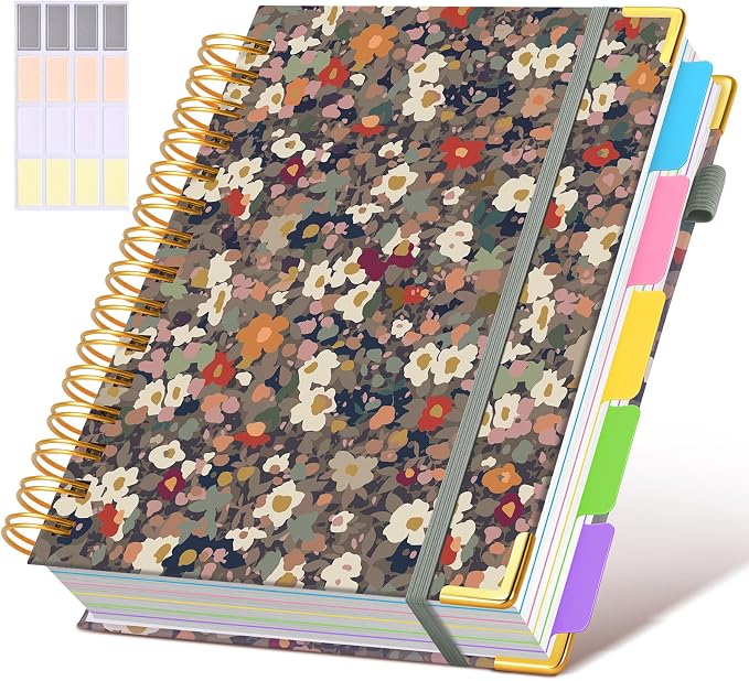 Hardcover Spiral Notebook journal by dilitego
