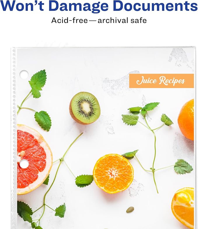 Avery Diamond Clear Page-Size Sheet Protectors, Pre-Punched - Image 6