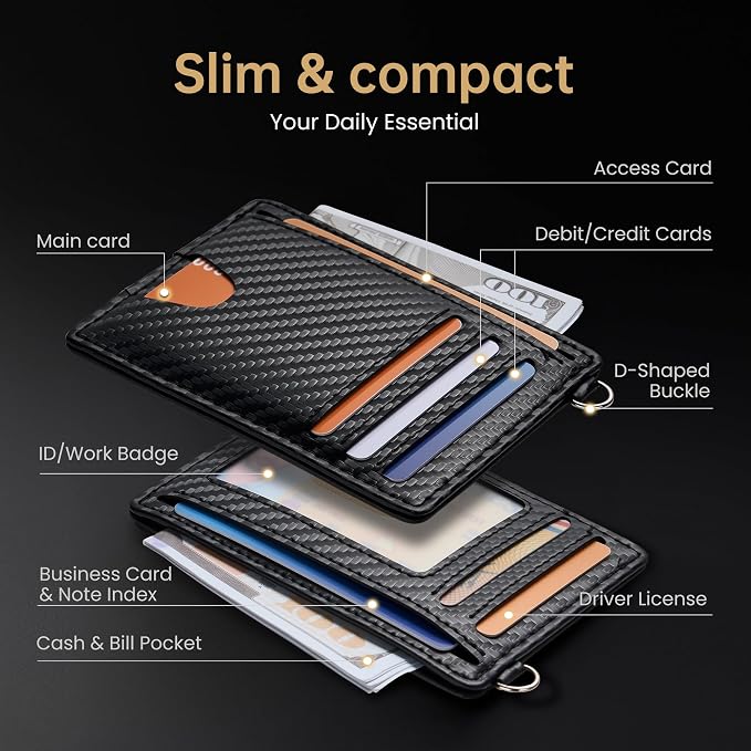 Mayski Slim Wallet, Credit Card Holder - Image 5