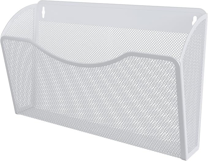 EasyPAG Single Pocket Wall File Organizer, Mesh Hanging File Folder Organizer - Image 2