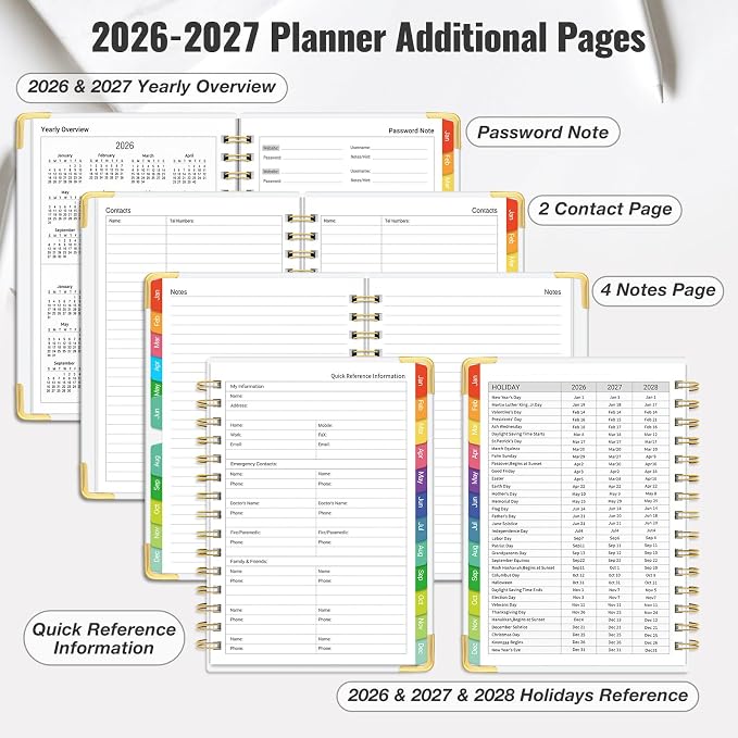 Daily Planner 2026-2027, 18 Month Planner - Image 6