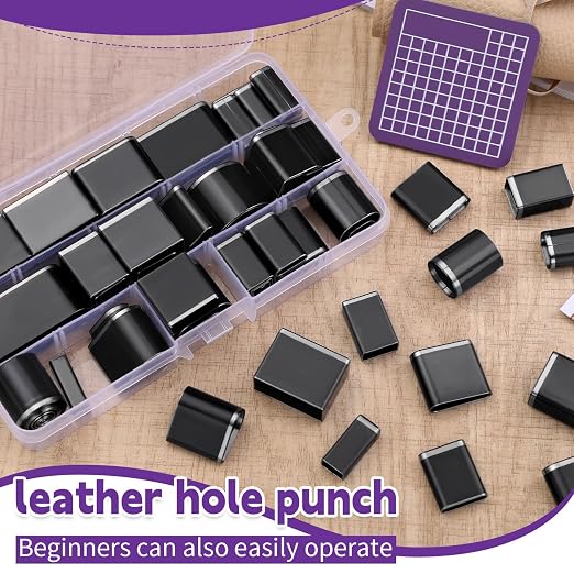 55 Shape Style Hollow Punch Cutter Tool, Leather Punch Cutter Tools - Image 3