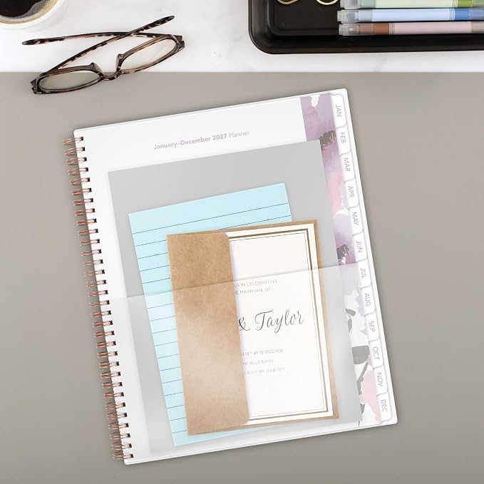 Mead Cambridge 2027 Planner, Weekly & Monthly, 8.5" x 11" - Image 5
