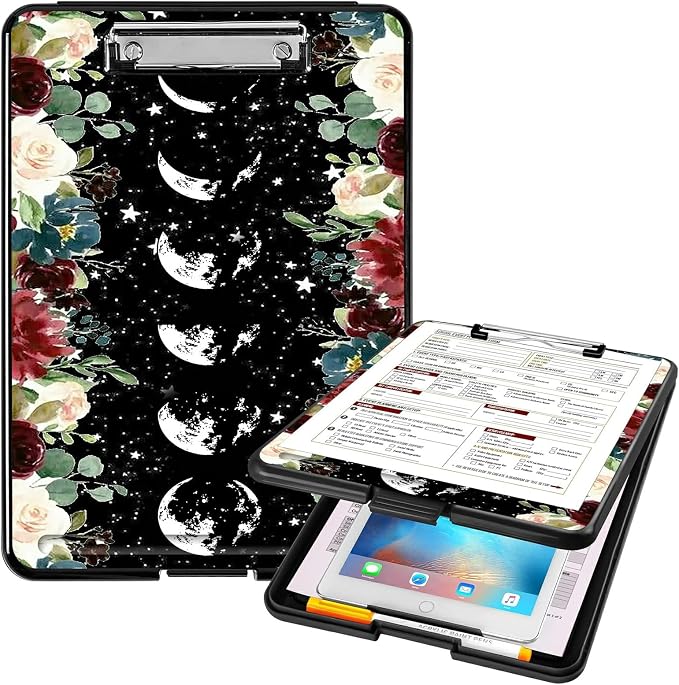 A4 Clipboards, Heavy Duty Waterproof Nursing Plastic Folder Clipboard by Unknown