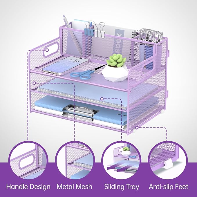 SUPEASY 3 Tier Desk Organizer - Image 3