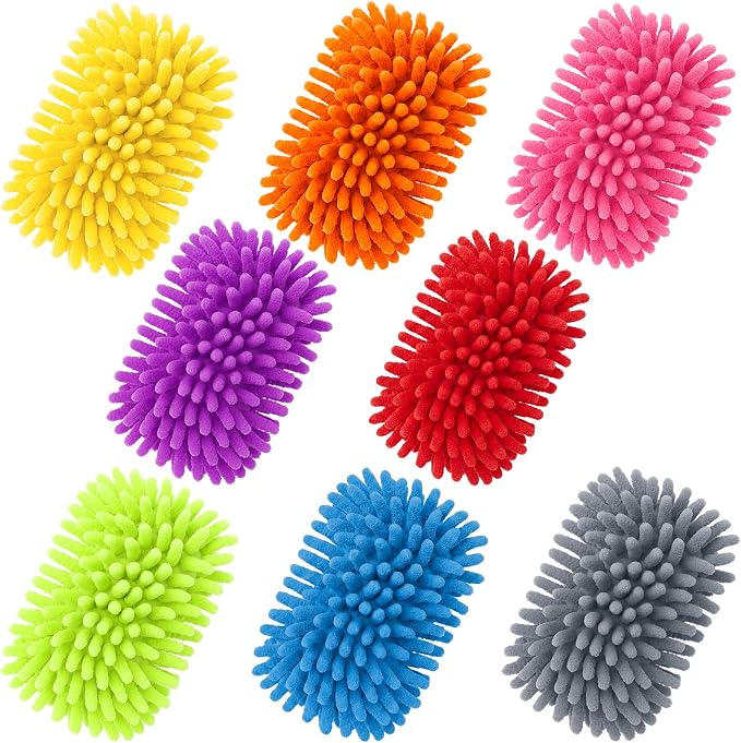 Zonon 8 Pieces Dry Erase Eraser Microfiber Shag Washable Whiteboard Eraser by Zonon