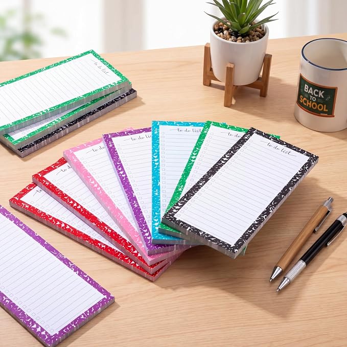 Censen 10 Pack 500 Sheets to Do List Notes Daily Checklist Notepad - Image 5