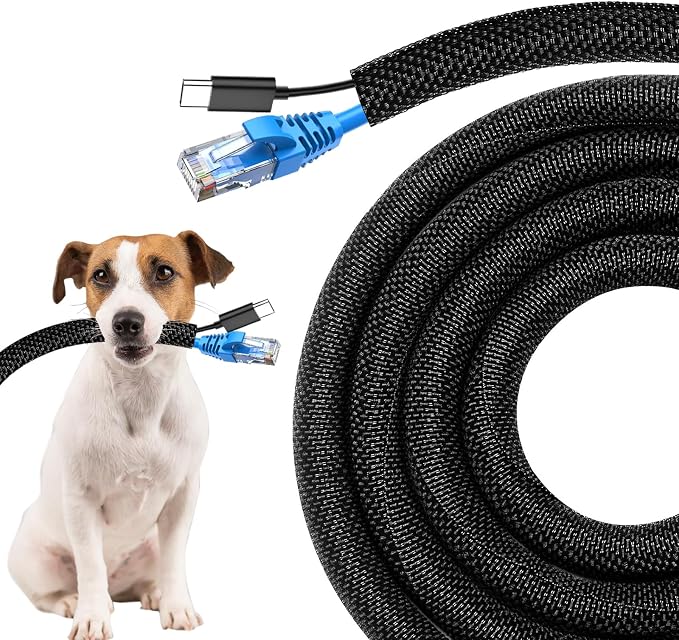 Secbolt Cord Protectors from Pets No Chew, 25ft by Secbolt