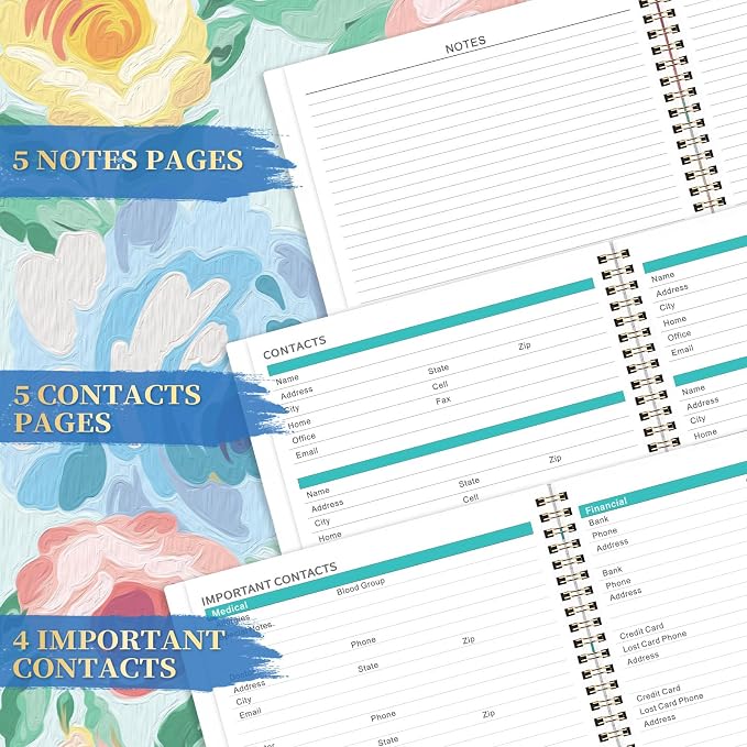 Planner 2026-2027, 18 Months Monthly Planner, Jul 2026-Dec 2027, - Image 5