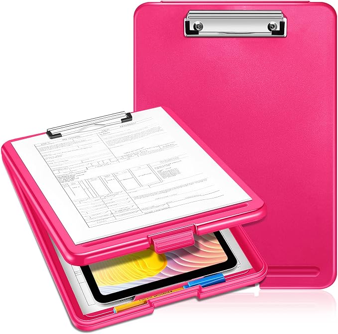 SITHON Nursing Clipboard with Storage, Heavy Duty Portable Writing Clipboard by SITHON