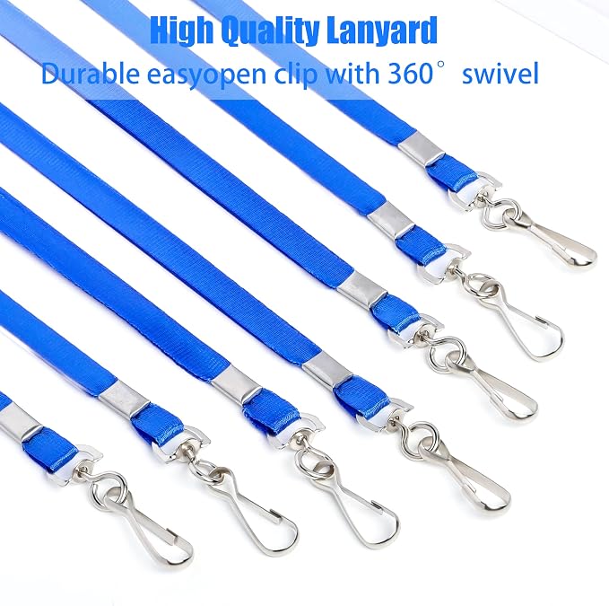 LOCONHA 50 Pack Blue lanyards Lanyards - Image 4