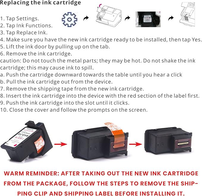 SL-870-1 Ink Cartridge 18ML High Yield Replacement for Pitney Bowes SendPro Mailstation Fluorescent Red Postage Ink (CSD1) (2 Pack)-DeskLoop Office