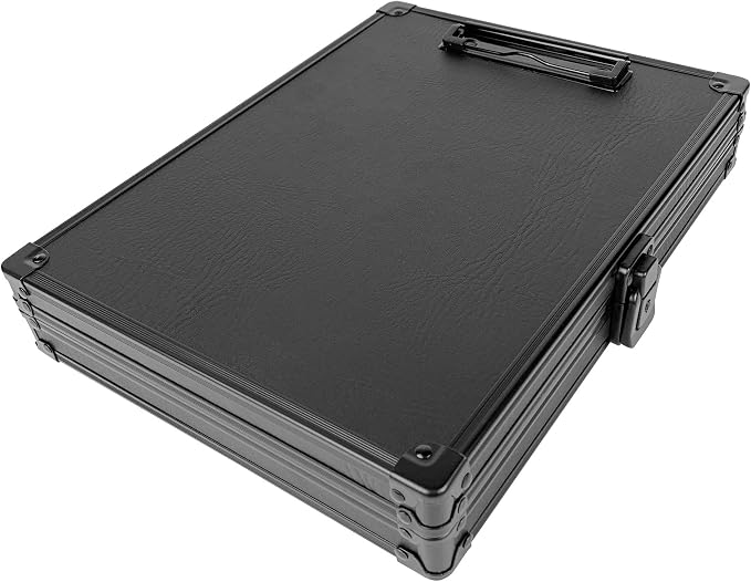 Vaultz Locking Storage Clipboard, 2.15 x 12.75 x 9.75 Inches, Tactical Black - Image 4