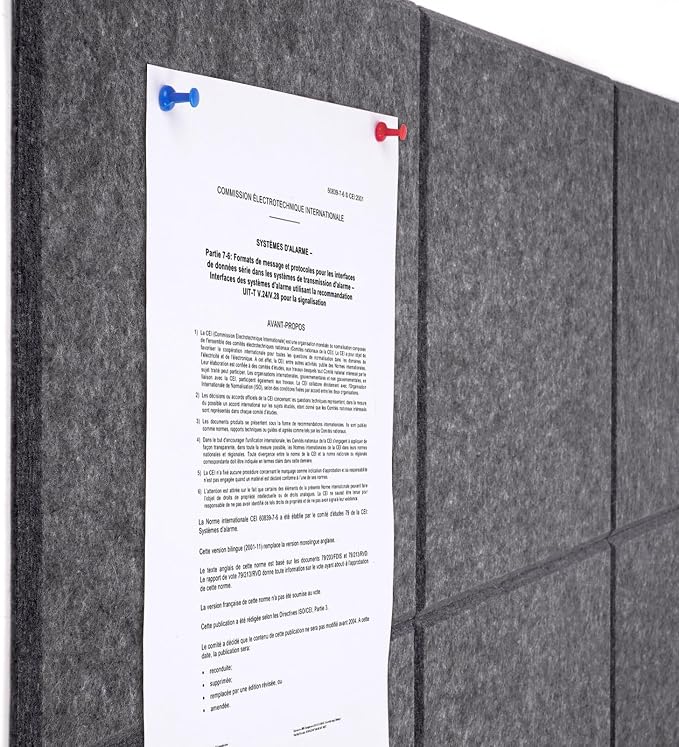 Large Cork Board Alternative 48" X 36" Bulletin Board - Image 5