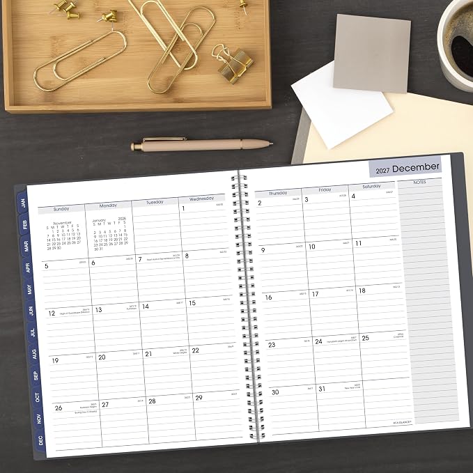 AT-A-GLANCE 2027 Appointment Book Planner, Weekly & Monthly, 8.5" x 11" - Image 3