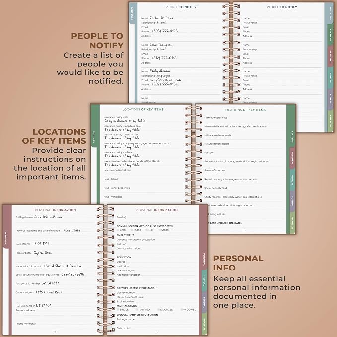 Clever Fox When I Die Planner - Image 3