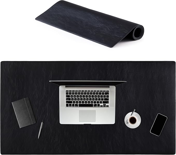Node Leather - Genuine Leather Desk Pad - Executive Real Leather Desk Mat - by NodeLeather