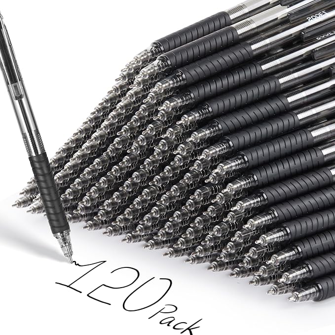 Sooez 120 Pack Pens Bulk, Ballpoint Pens by Sooez