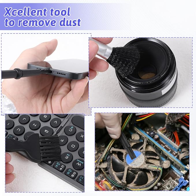 Mini Keyboard Cleaning Brushes Kit, Electronics Cleaning Kit Small Spaces - Image 4