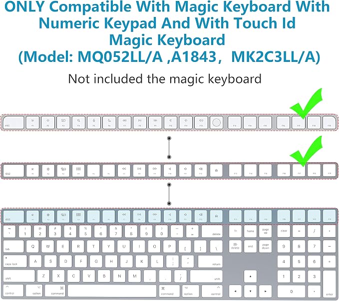 HONKID Keyboard Wrist Rest for Magic Keyboard 2 - Image 2