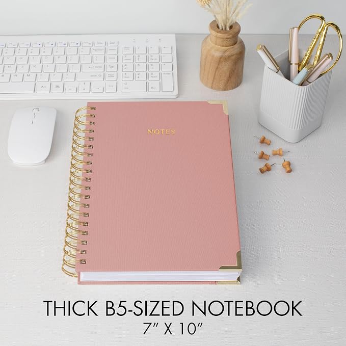 Aesthetic Thick Spiral Notebook Journal - Image 4