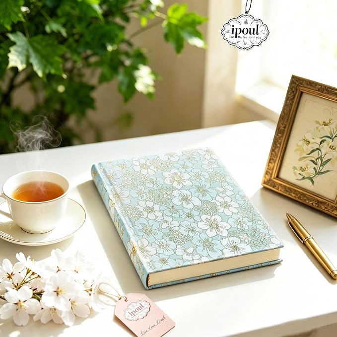 Blue Notebook, Beautiful Writing Journal - Image 5