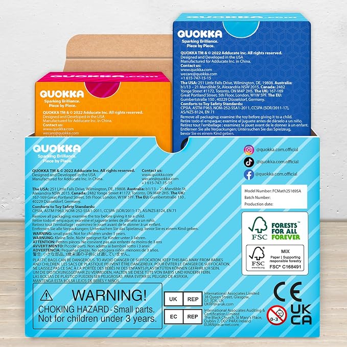 QUOKKA Addition & Subtraction Flash Cards Set - Image 8