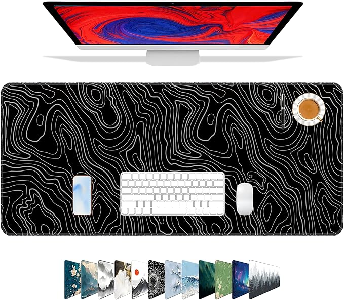 Galdas Mouse Pad For Gaming, XXL XL Large Mouse Mat Long Extended MousePad Desk by Galdas
