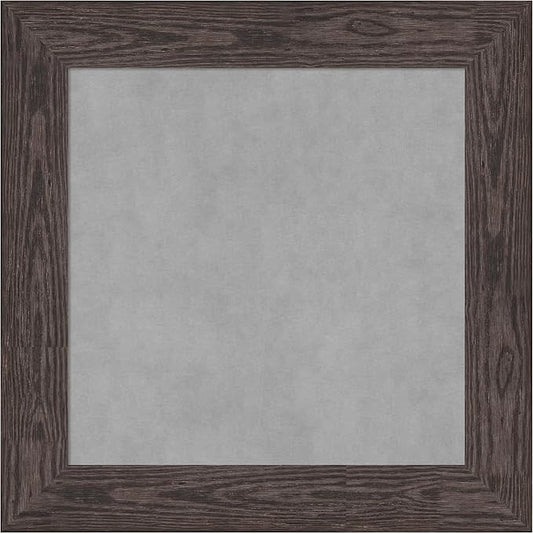 Amanti Art Black Framed Magnetic Board 26x26 Medium Vision Board by AmantiArt