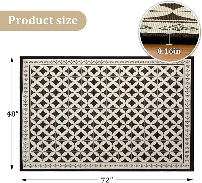 Office Chair Mat for Hardwood Floor, Machine Wash - Image 7